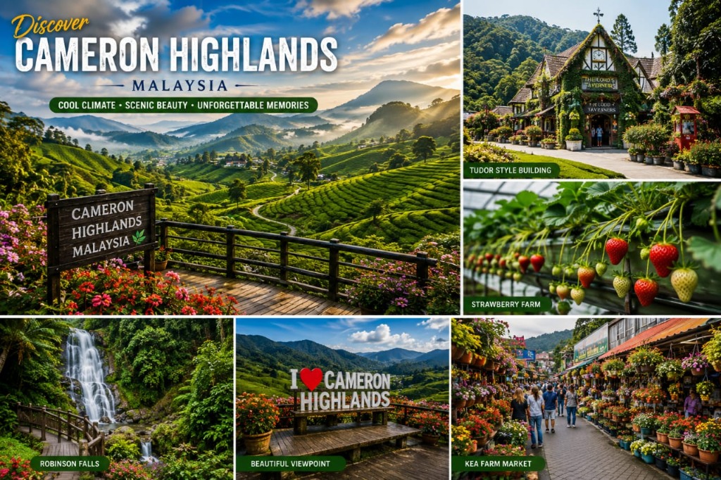 3D2N Ipoh & Cameron Highlands Tour