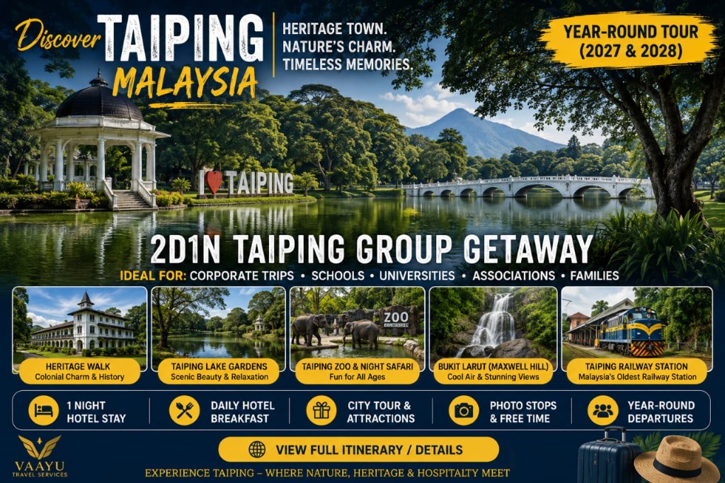 2D1N Discover Taiping Tour